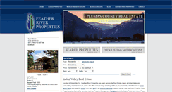 Desktop Screenshot of featherriverproperties.com